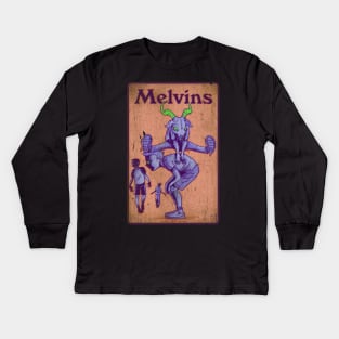 Melvins//Tour Poster Re-Design Kids Long Sleeve T-Shirt